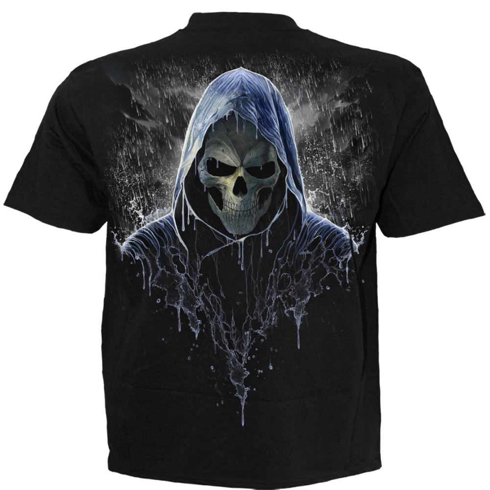 Spiral - Reaping In The Rain Mens T-shirt - Black